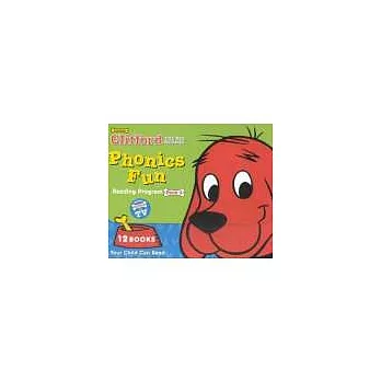 Clifford the Big Red Dog Phonics Fun Box Set 系列四（內含12冊、無CD）