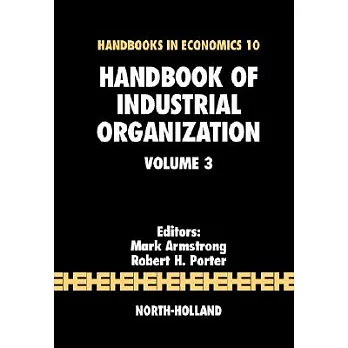 Handbook of Industrial Organization