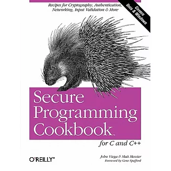 Secure Programming Cookbook for C and C++