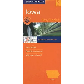 Rand Mcnally Iowa: Highways & Interstates