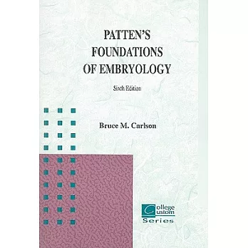 Patten’s Foundations of Embryology