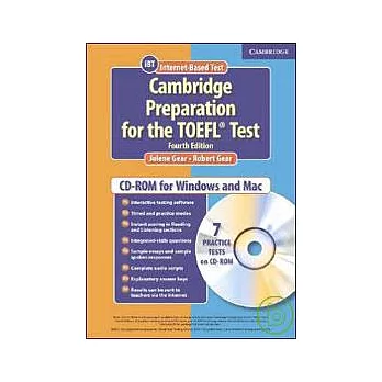 Cambridge Preparation for the Toefl Test Student