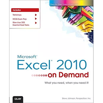 Microsoft Excel 2010 On Demand