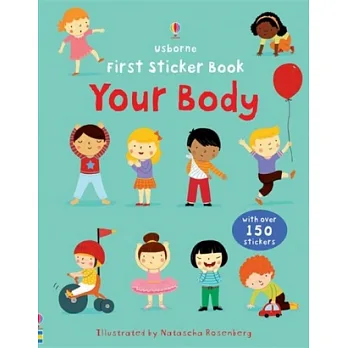 First sticker book: Your body