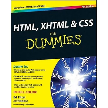 HTML, XHTML & CSS for Dummies