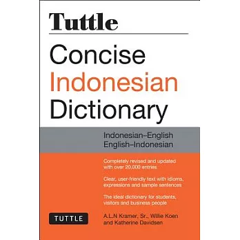 Tuttle Concise Indonesian Dictionary: Indonesian-English English-Indonesian