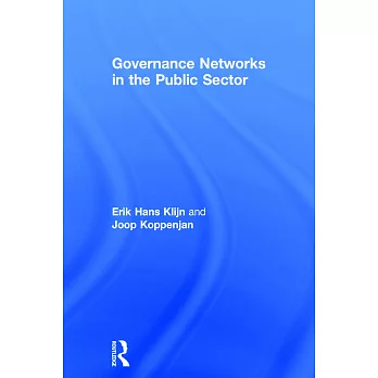 Governance networks in the public sector