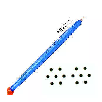 7針穿孔筆-小花
