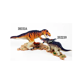 《4D Puzzle》情境系列-三角龍VS暴龍