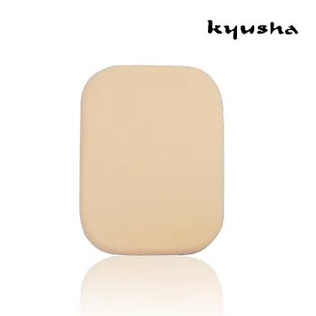 Kyusha 乾濕兩用粉撲 長方(1入)