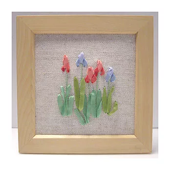 Petals 緞帶刺繡材料包 - 鳶尾花