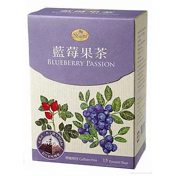 《曼寧花草茶》藍苺果茶-三角立體茶包