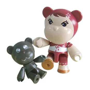 OLi Kuso童話系列-大紅帽與小野狼公仔組