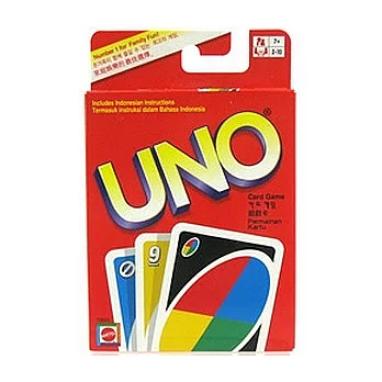 【UNO】UNO遊戲卡 ◆ 基本牌組 ◎ 最流行的紙牌益智遊戲，一玩就上手！