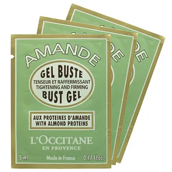 L’OCCITANE歐舒丹 杏仁美胸凝露(5ml)*3