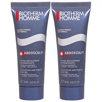 BIOTHERM碧兒泉 男仕緊腹凝膠(20ml)*2