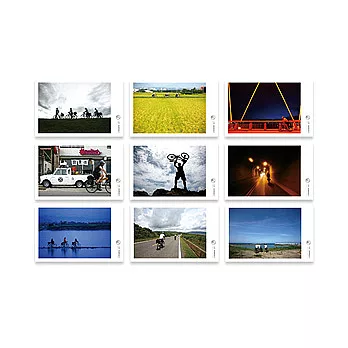 單車環島明信片 - 旅行系列一套