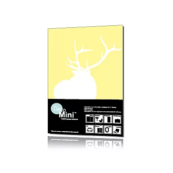 DecoMini 迷你壁貼 ◆ 藝術 01 (White 白)
