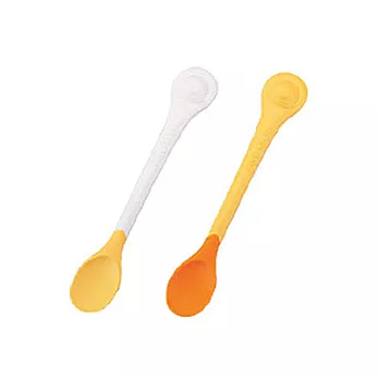 黃色小鴨雙色安全湯匙(2入)