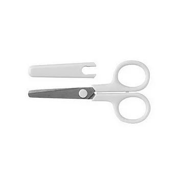 [MUJI 無印良品]不鏽鋼剪刀.附蓋10.5CM(H)