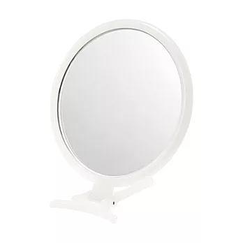 [MUJI 無印良品]苯乙烯可折手把圓鏡/小