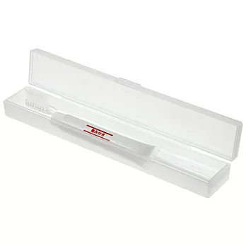 [MUJI 無印良品]攜帶型牙刷組/大(透明牙刷+牙膏)