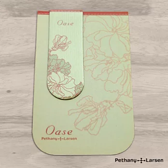 【Pethany+Larsen】花綠洲 隨手磁性書籤