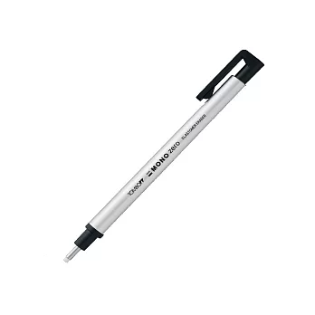 MONO ZERO 細字橡皮(灰色) 丸型