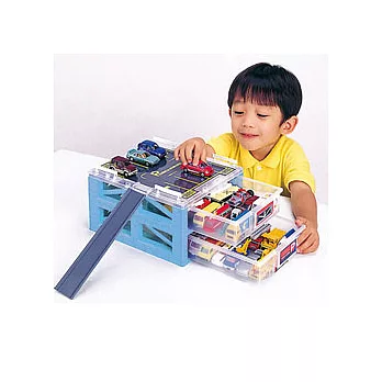 【TAKARA TOMY】TOMICA☆停車場提盒(不含小車)