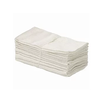 [MUJI 無印良品] 落棉環保抹布/12枚
