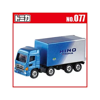 【TOMICA】多美小汽車NO.077 HINO PR0FIA