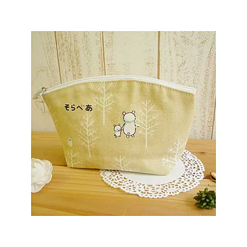 Shinzi Katoh 關懷地球系列北極熊化妝包-叢林