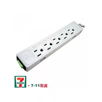 智立安全 10孔排插電源延長線(4.5M)