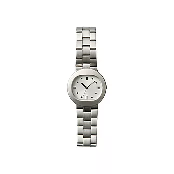 [MUJI 無印良品]Taxi手錶．金屬銀色小