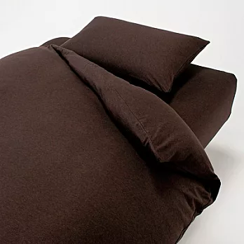 [MUJI 無印良品]新疆棉天竺枕套/100/混棕