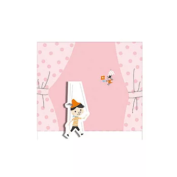 Shinzi Katoh 插畫設計師立體卡片-小木偶恭賀卡小木偶恭賀卡