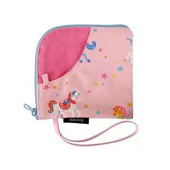 魔法獨角獸鑰匙包．櫻桃紅