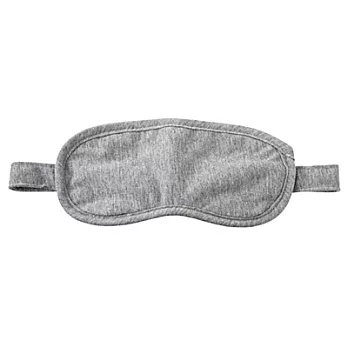 [MUJI 無印良品]棉混天竺攜帶式眼罩/雜灰
