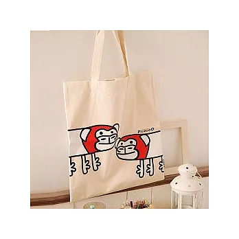 《PICOZOO》快樂購物帆布包-美猴王
