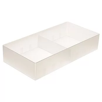 [MUJI 無印良品]PP抽屜整理盒(2)/100×200×40mm