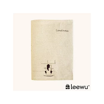 leewu日式手感書衣(附筆套)．習慣書衣