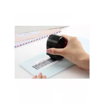 KOKUYO 滾輪式資料安全印章25-黑