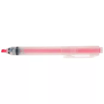 [MUJI 無印良品]PP按壓螢光筆/粉紅