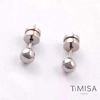 TiMISA《極簡真我》純鈦耳針(一對)