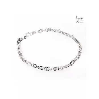 Leger日本羽鈦《纏綿 》純鈦手鍊-16cm