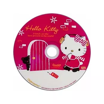kitty 友情萬歲(DVD+R)25入布丁桶