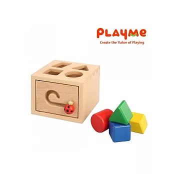 PlayMe:) 瓢蟲幾何屋-顏色形狀認知玩具