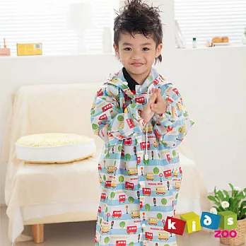 《Kids Zoo》童趣造型防風防雨風衣【校車】