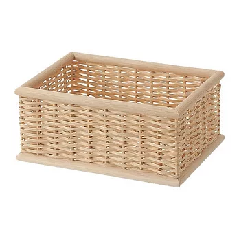 [MUJI 無印良品]椰纖編長方形盒