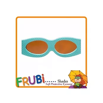 美國品牌Frubi兒童專用太陽眼鏡_藍綠色紫點